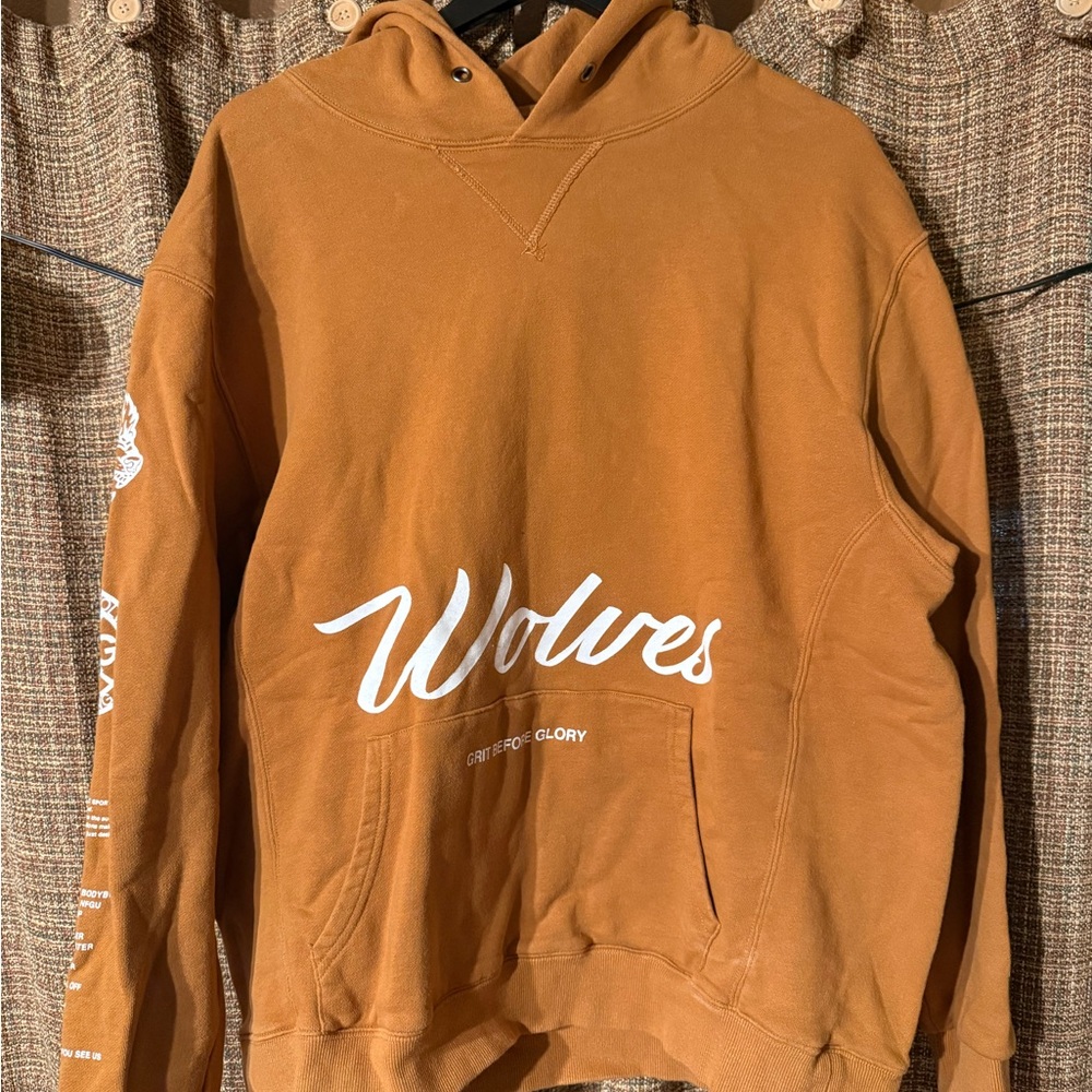 Darc Sports Graphic Hoodie in Burnt Orange